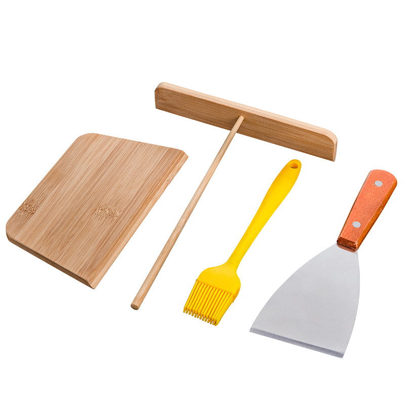 煎饼果子工具鏊子摊煎饼煎饼锅煎铲耙子刮板刷子烹饪勺铲煎饼工具