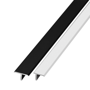 铝合金T型条地板压条可调节门槛门口收边条带底座收口条极窄收边