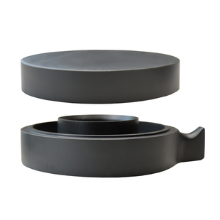 升级款火锅砚台天然原石多功能歙砚笔搁墨池墨条墨盘书法书画墨碟