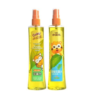 小浣熊花露水驱蚊喷雾清凉冰爽