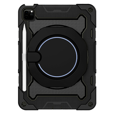 适用苹果ipad保护壳防摔带支架