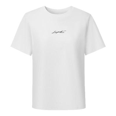 GCRUES简约字母印花T恤女2025夏