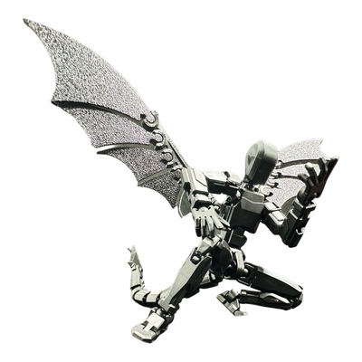 双翼龙人幸运天使多关节可动人偶