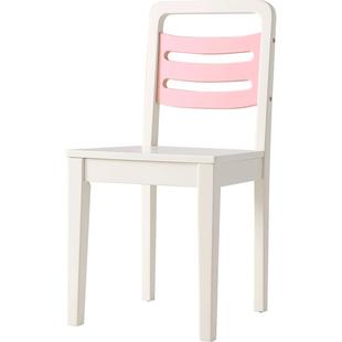 林氏儿童学习椅靠背实木框电脑椅小学生写字家用书桌凳子EA木业