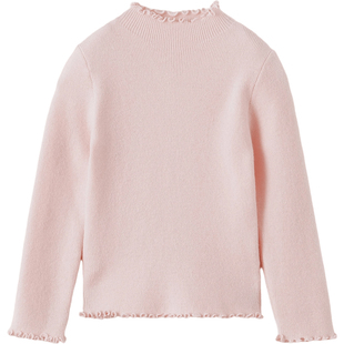 [绵羊毛]马克珍妮女童轻柔保暖毛衣儿童针织衫2025秋冬新款551821