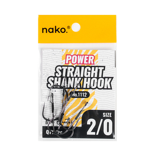 Nako强力型直柄钩路亚软饵鲈钓重障碍草区防挂punching德州钓组