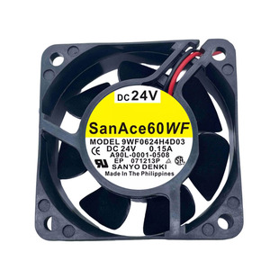 三洋 6CM厘米5V 12V 24V 6010 6015 6020 6025大风量机箱散热风扇