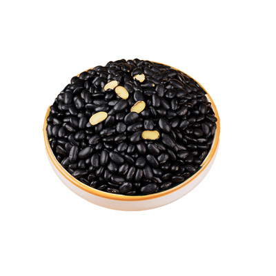 东北肾形黄芯小黑豆5斤新货