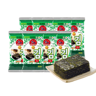 九日进口海产品烤海苔无添加原味儿童零食女友露营办公休闲