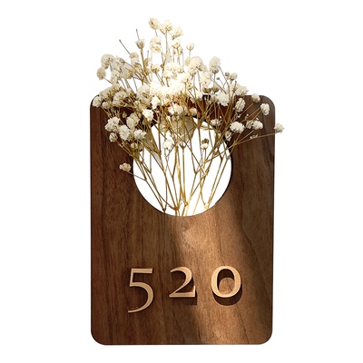 门牌号码牌家用轻奢创意免打孔