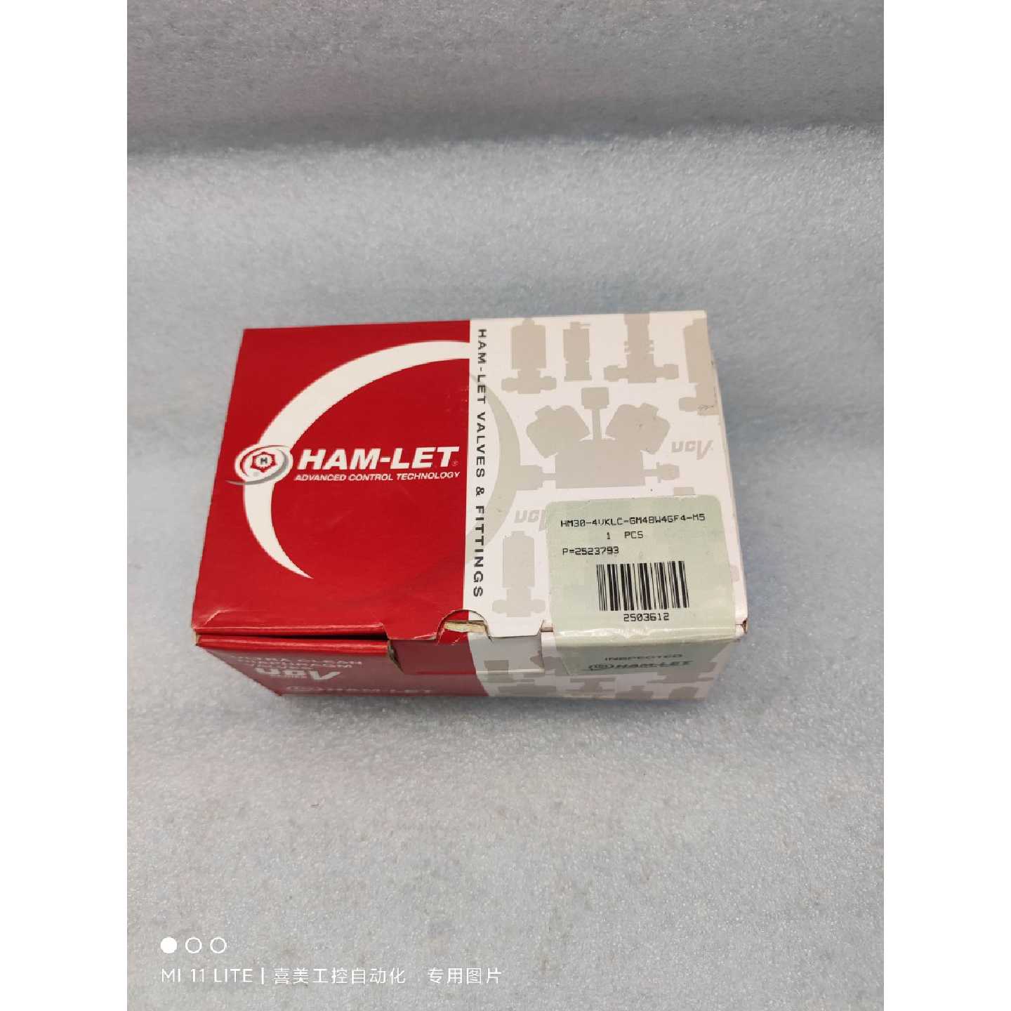 议价HAM-LET/哈姆雷特 HM30-4VKLC-GM4BW4GF4-M5 隔膜阀 正品原包