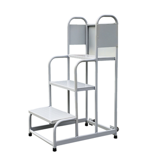 中创梯子 超市货架梯理货梯仓库登高车2步3步移动货梯平台登高梯