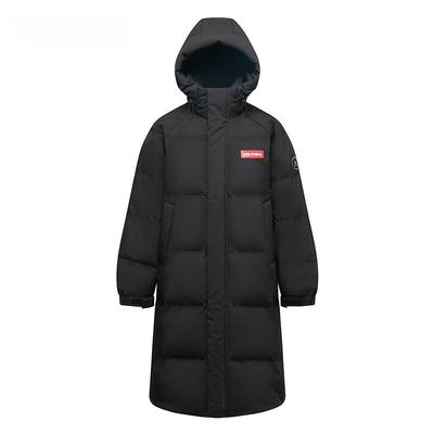 鸭鸭男款羽绒服中长款