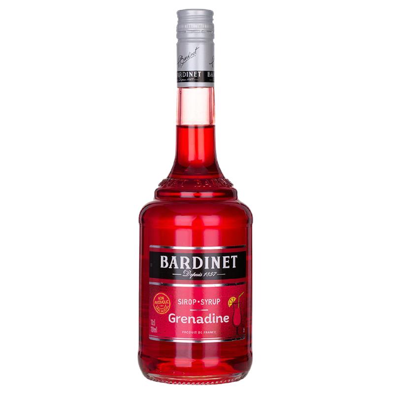 必得利红石榴糖浆调酒基酒力娇酒