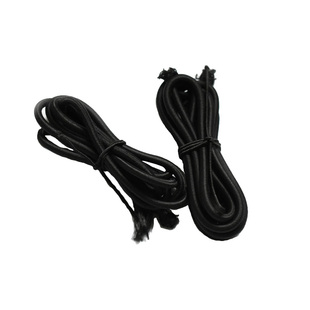 高弹力细松紧绳松紧线圆形橡皮绳松紧带橡筋绳牛筋绳黑色橡皮筋