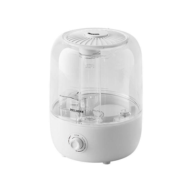 美菱家用大容量透明上加水加湿器