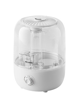 美菱家用大容量透明上加水加湿器