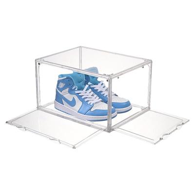 RMAX全透明鞋盒亚克力球鞋收纳盒AJ展示鞋柜子塑料防氧化防尘鞋墙