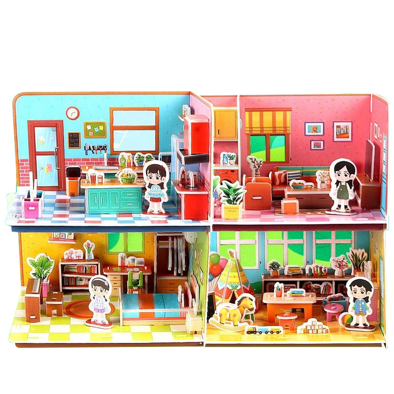 3d立体拼图拼搭积木玩具