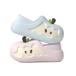 chedoir猜岛鸳鸯苹果棉拖鞋女款冬季防水防滑保暖ins家居包跟棉鞋