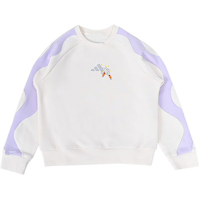 阿迪达斯小童针织套头运动卫衣