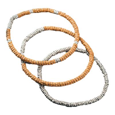 碎银子丨琢匠原创手工散珠不规则小隔片DIY配件手链文玩手串材料