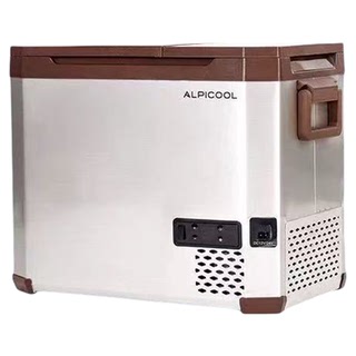 冰虎2026新款双开门车载冰箱12V24V货车双温压缩机冰柜车家两用
