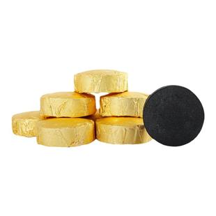 无烟艾片艾灸饼4x1.5cm碳化艾饼菩提灸饼温灸椰灸丸坐熏丸50片/包