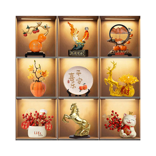 轻奢高档酒柜装饰摆件新房客厅家居电视柜餐边柜玄关乔迁新居礼品