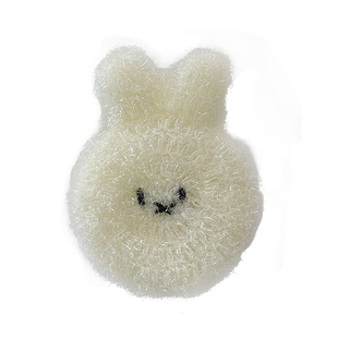 创意兔子洗碗巾厨房清洁可爱洗碗布白洁清洁抹布洗碗布家用