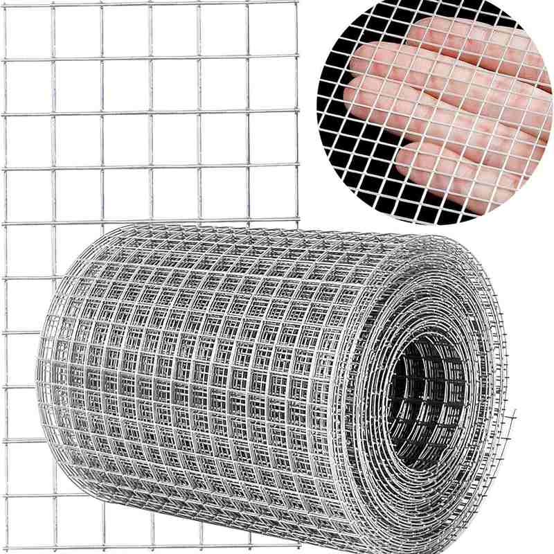 镀锌铁丝电焊网堵洞防鼠太阳能防网防护网防蛇鸟网圈地缝隙养殖