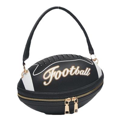小众创意美式橄榄球女包