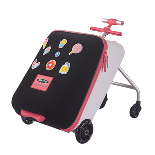 迈古micro懒行箱 宝宝可坐行李箱遛娃神器带娃出游登机拉杆旅行箱