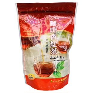 台湾采购 天仁茗茶古早味红茶咖啡香红茶45g*6入