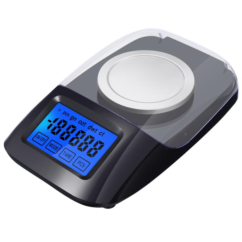 CNW黃金秤0.001g高精度電子秤珠寶口紅毫克電子秤0.001g迷你克秤