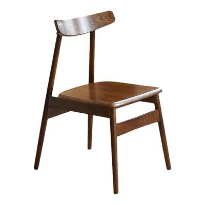 餐椅白蜡木全实木椅子书房椅