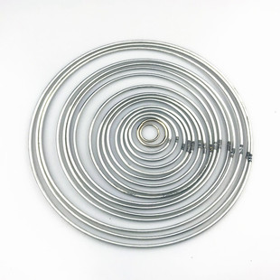 饰品配件材料diy婚庆捕梦网铁圈继承者圆环焊接铁环单圈150mm-1米