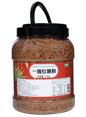 莫小唐老红糖红糖粉500g罐装国标一级正品女生家用糖纯正甘蔗烘焙