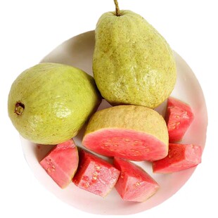 广东软糯红心芭乐5斤新鲜水果番石榴胭脂红巴乐整箱包邮软心生鲜