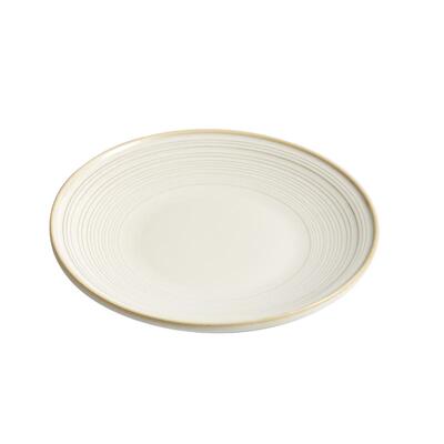 造器牛排西餐盘陶瓷线纹餐盘