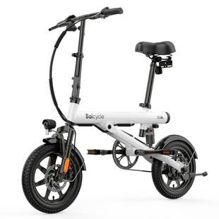 Baicycle小白折叠电动车迷你助力电动自行车休闲代步长续航通勤车