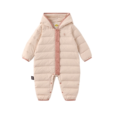 moimoln小云朵婴儿羽绒连体衣