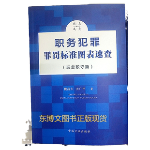 现货正版 职务犯罪罪罚标准图表速查玩忽职守篇 中国方正出版社