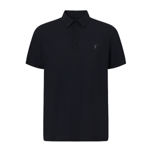 POLOWALK男式短袖POLO衫26夏季新品商务翻领纯色薄款POLO衫短T
