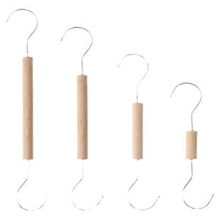 实木s挂勾服装店S钩金色勾子衣架挂钩s型不锈钢钩子加长衣钩裤s勾