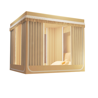 2025新款a类纯色全底遮光蚊帐