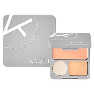 三色遮瑕膏盘干皮高光修容膏底妆