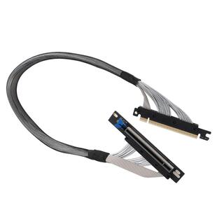 游梵GPU服务器专用PCIE5.0X16显卡延长线AI人工智能计算卡采集卡