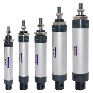 全系列圆形迷你气缸MAL16/20/25/32/40X10-15/20/25*50/75/100-CA