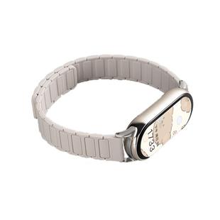 张婧仪同款适用小米手环10表带9系列女生智能手表带8硅胶磁吸nfc表链新款高级感红色原装替换时尚百搭秋配件